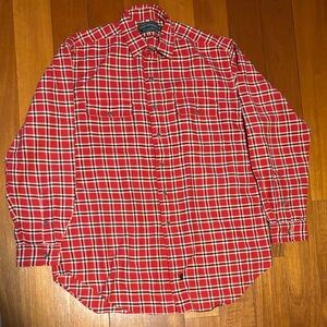 Vintage Polo country Red Plaid Men's Shirt